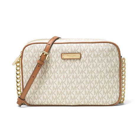 style number michael kors jetset crossbody|Michael Kors vanilla jet set.